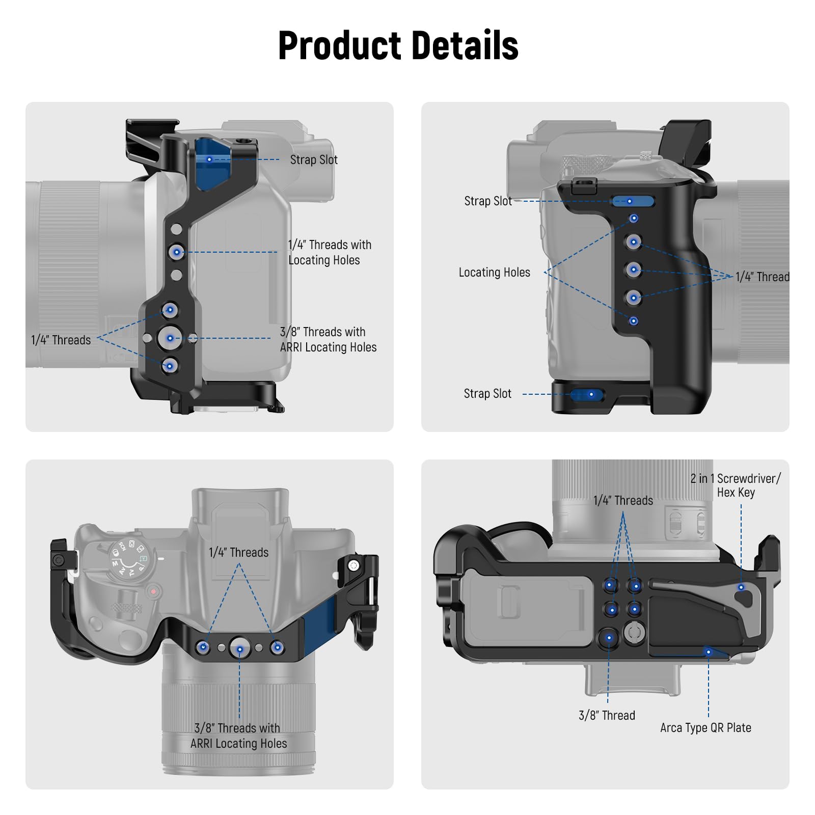 NEEWER R50 Cage de caméra Comp - Canon Camera Eos R50 avis et prix