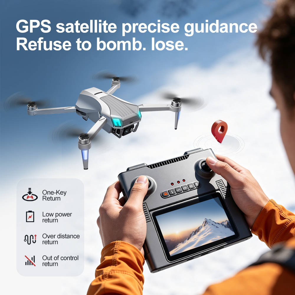 Drone U55Max 5G avec GPS et fl - Drone Gimbal Mount avis et prix